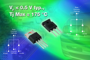 Vishay �Ƴ����Y�ظ��_ +175��C �ĘI���׿�� 5 �������� 45V Ф�ػ����O��