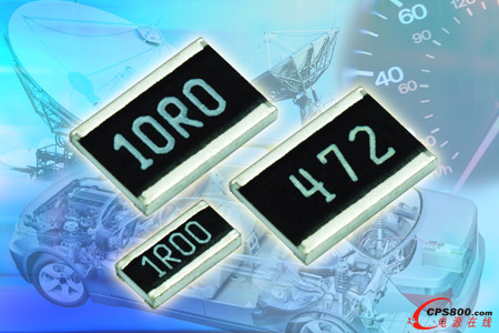 Vishay的新款長邊接頭厚膜電阻可有效提高系統可靠性