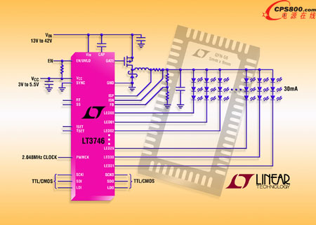 ���cУ�����Ҷȵȼ��{���32ͨ��30mA������LED����