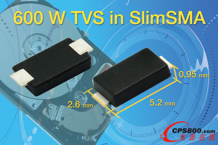 ����SlimSMA™���b����ϵ�б����N�bTransZorb&reg; TVS