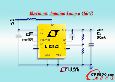 15V��2.5A ͬ�������� DC/DC �D�Q��