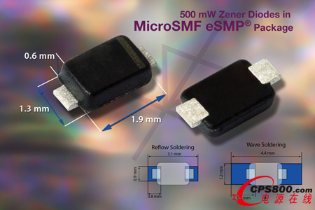 Vishay�Ƴ����ó�С�ߴ�MicroSMF eSMP&reg;���b���ׂ���ϵ�з������O��