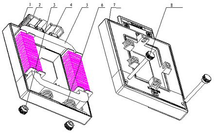1-�Ǽܾ�Ȧ��2-͸�����w��3-���b��ĸ��4-�Ӿ����ӣ�5-�Fо��6-���ɣ�7-�⚤��8-���b���