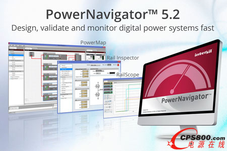 Intersil�Ƴ��°�PowerNavigator™ GUI���ӿ씵���Դϵ�y�OӋ����C���O�y
