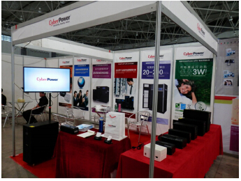 ���F�ݰ���չ��ʢ���_Ļ  CyberPowerչʾ��������