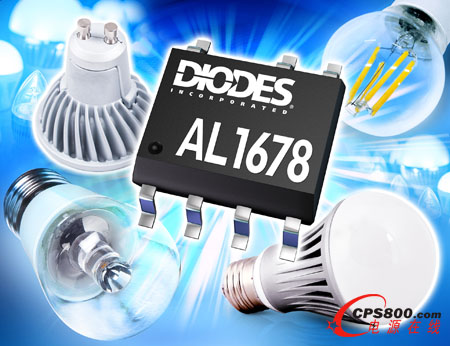 Diodes�Ƴ���Ч�ʆ��@�M늸�500V����LED����