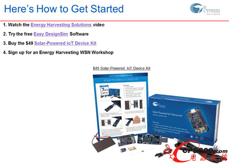 物聯網繼續變“綠”,Cypress極小能源收集方案受關注